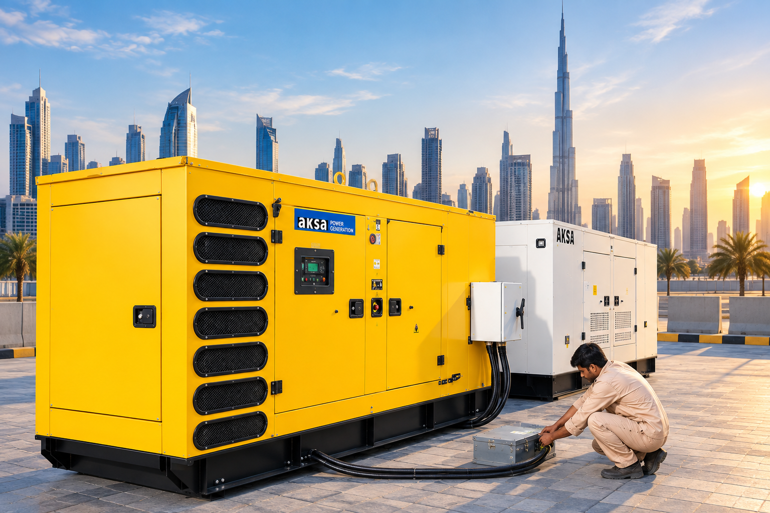 Generator rental dubai